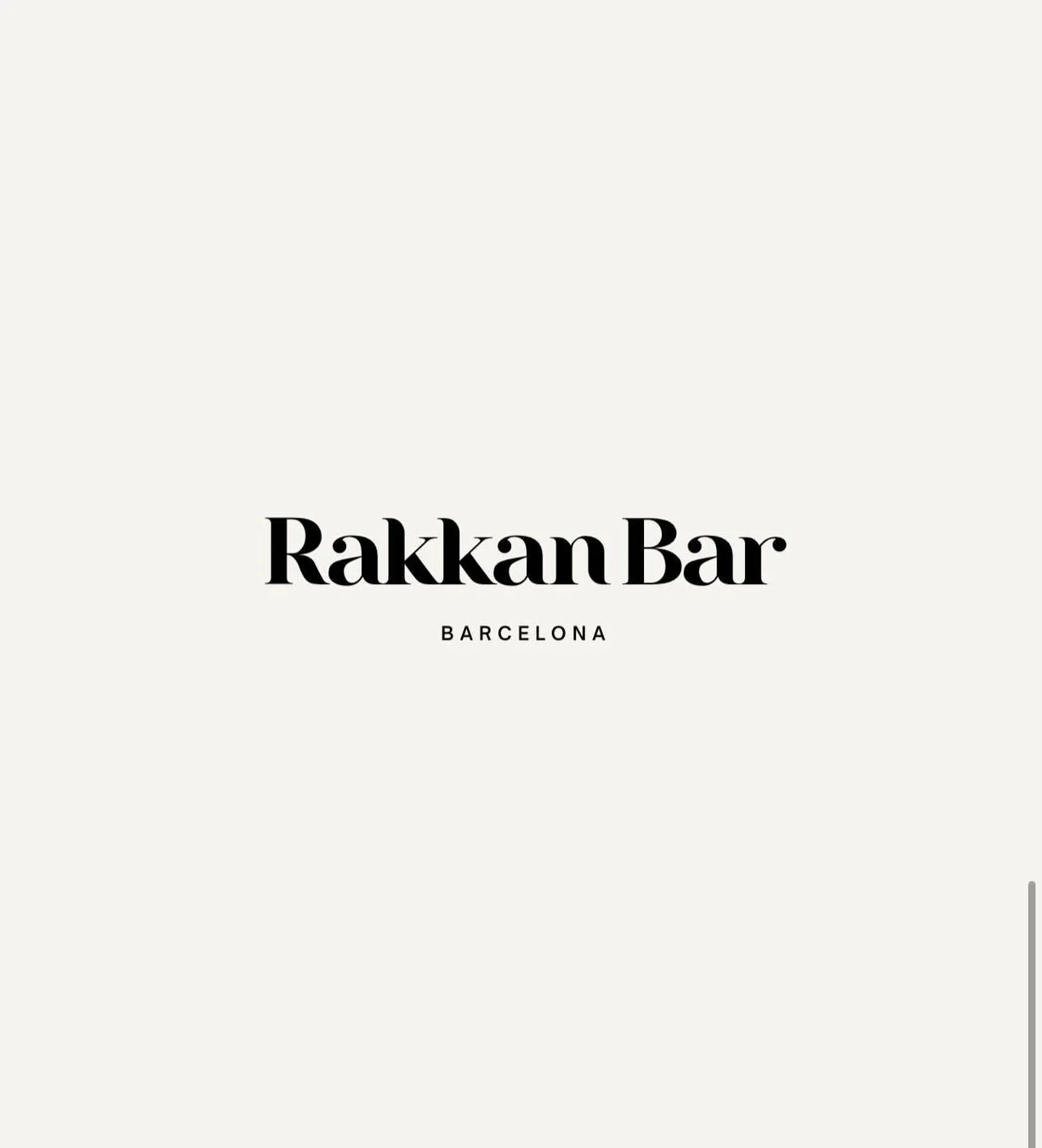 Rakkan Bar BARCELONAのロゴ