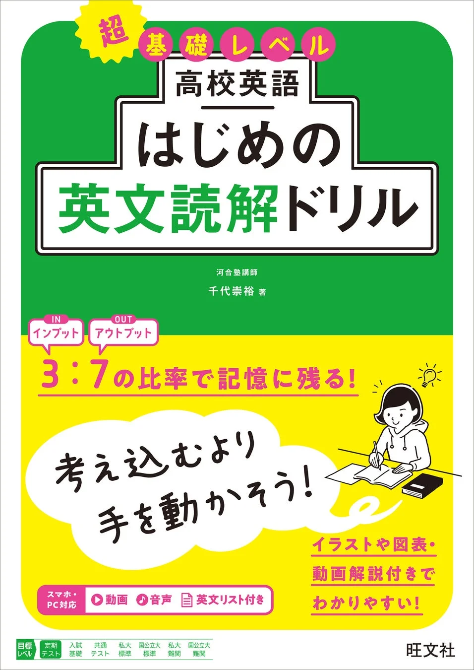 高校英語 はじめの英文読解ドリル表紙