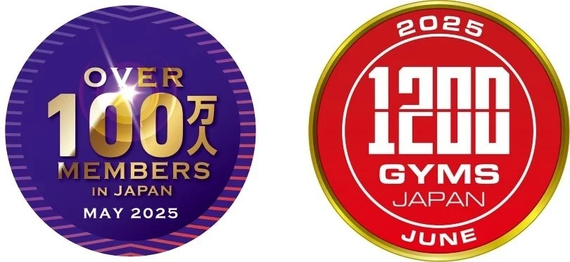 エニタイムフィットネスの目標達成バッジ