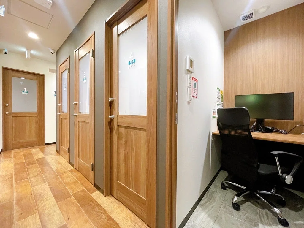 完全個室の内部