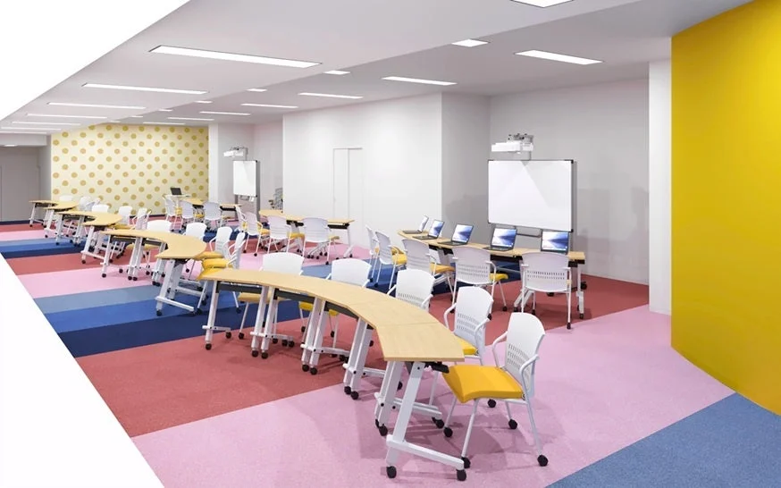 モダンなデザインの学習空間「デジタルラボ」