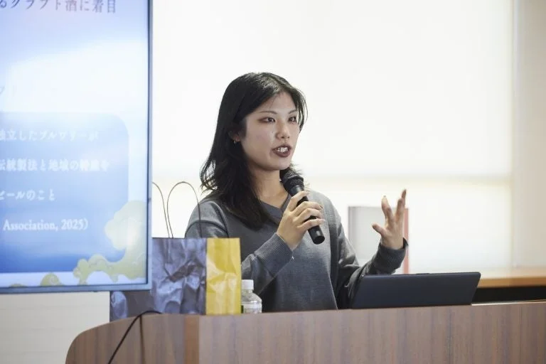 内田栞さんのプレゼンテーション