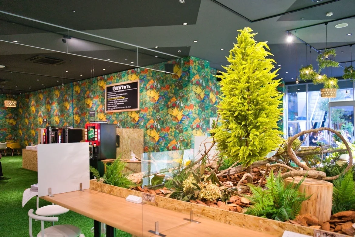 カフェのインテリア