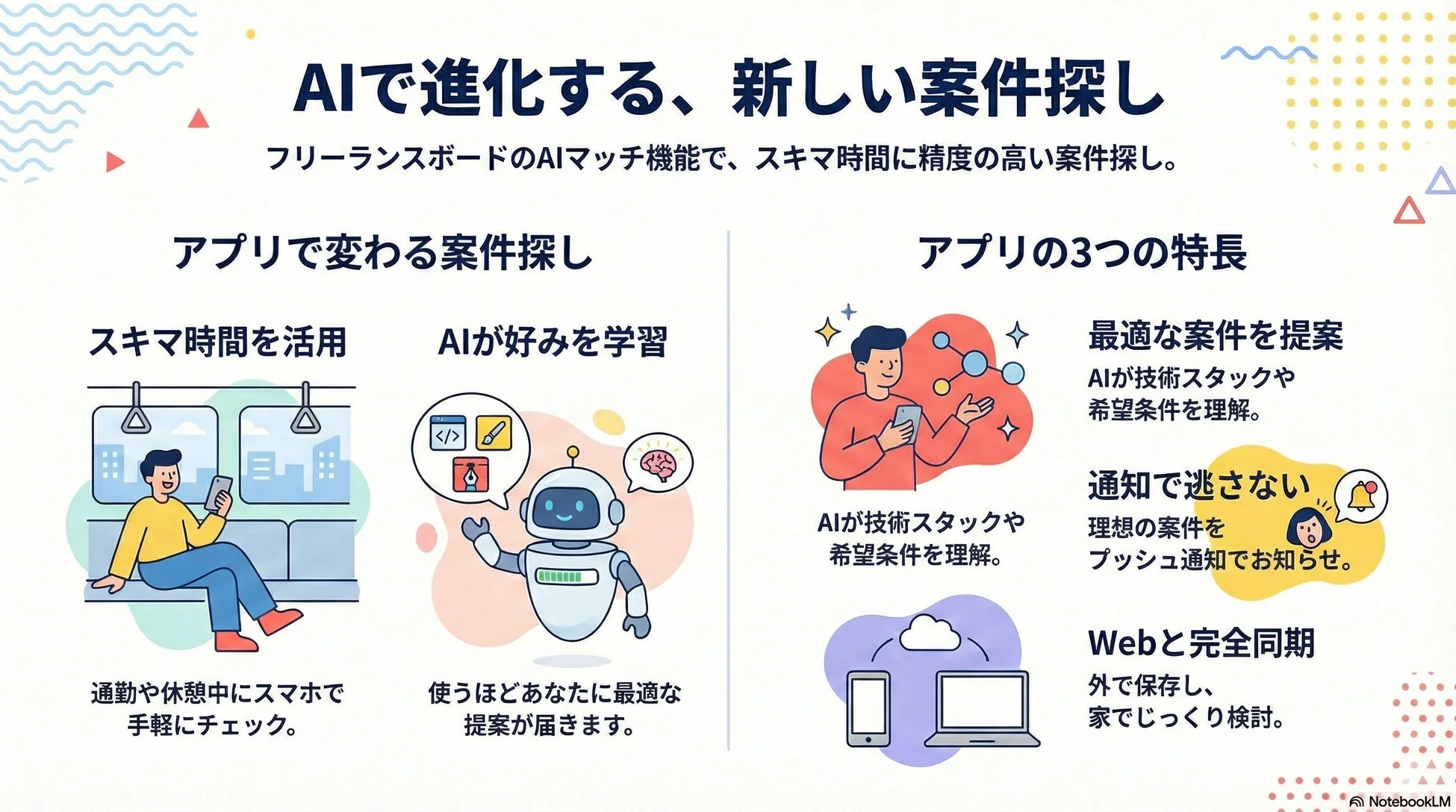 AIで進化する、新しい案件探し
