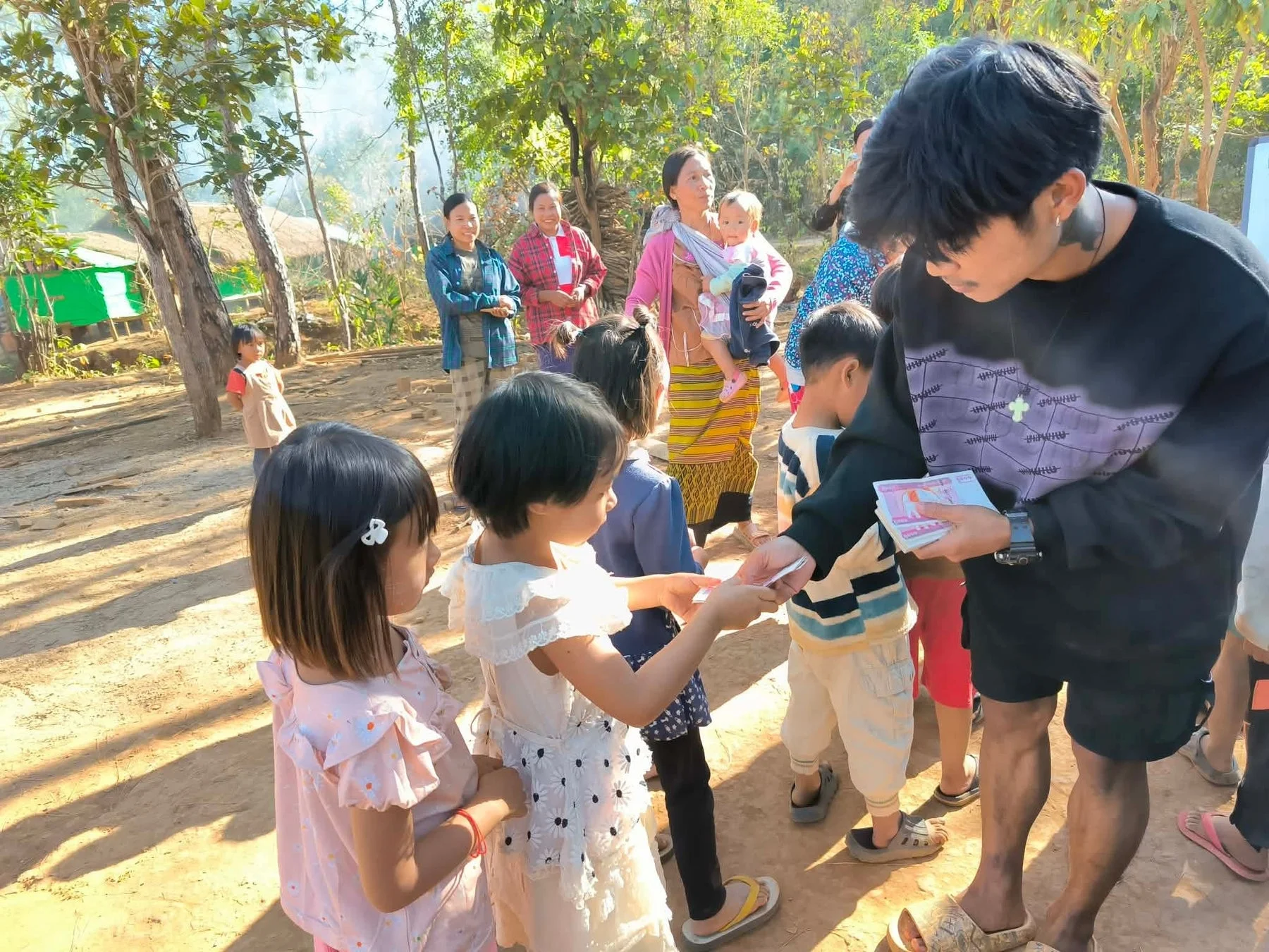 支援活動の様子