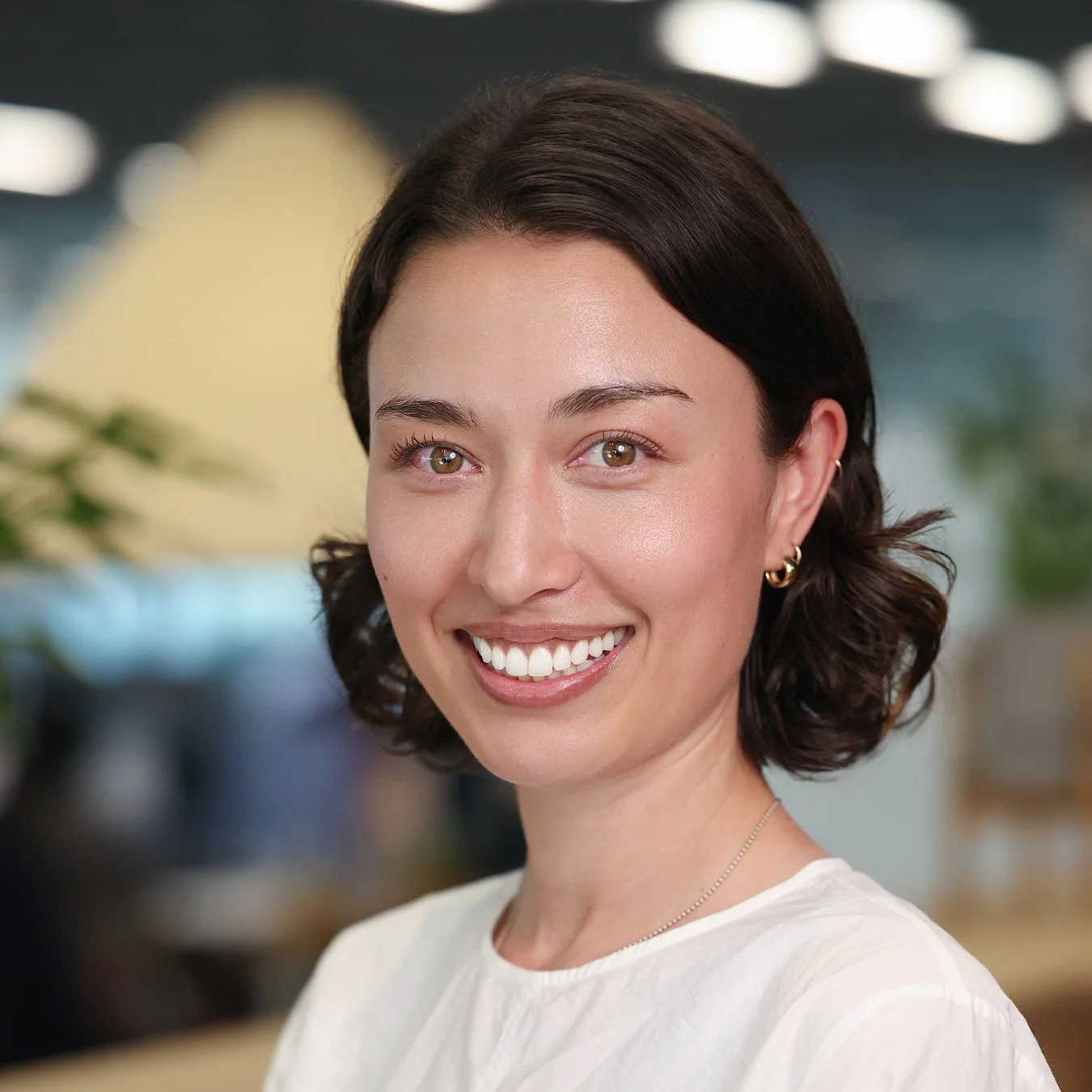 笑顔の伊東グローニング七菜氏