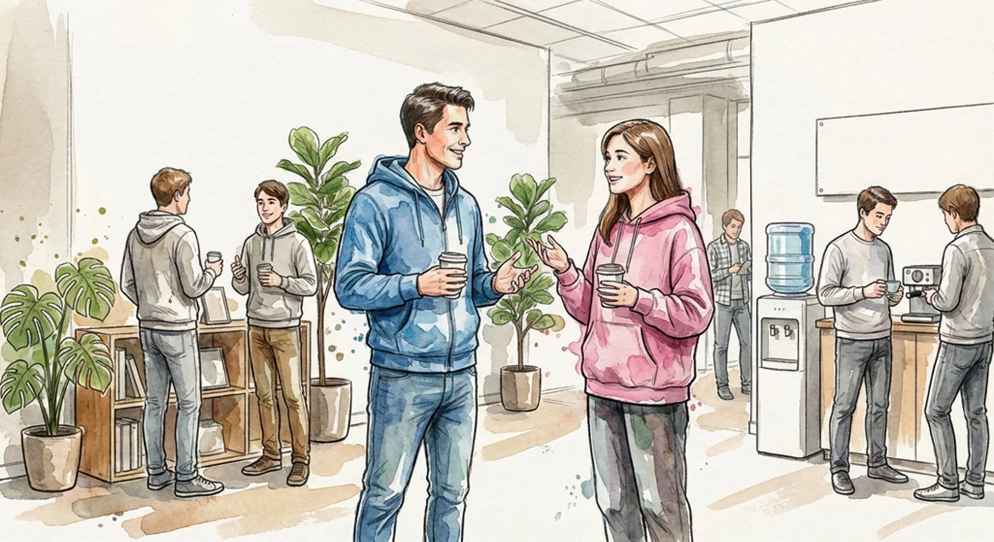 カジュアルマッチングの様子