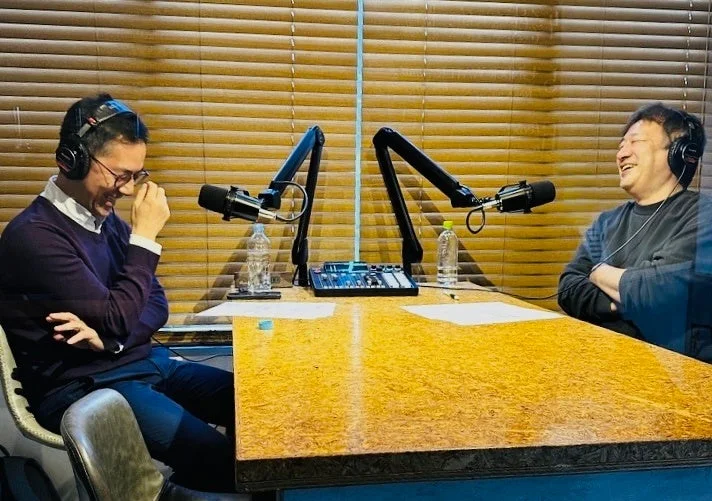 ポッドキャスト収録風景