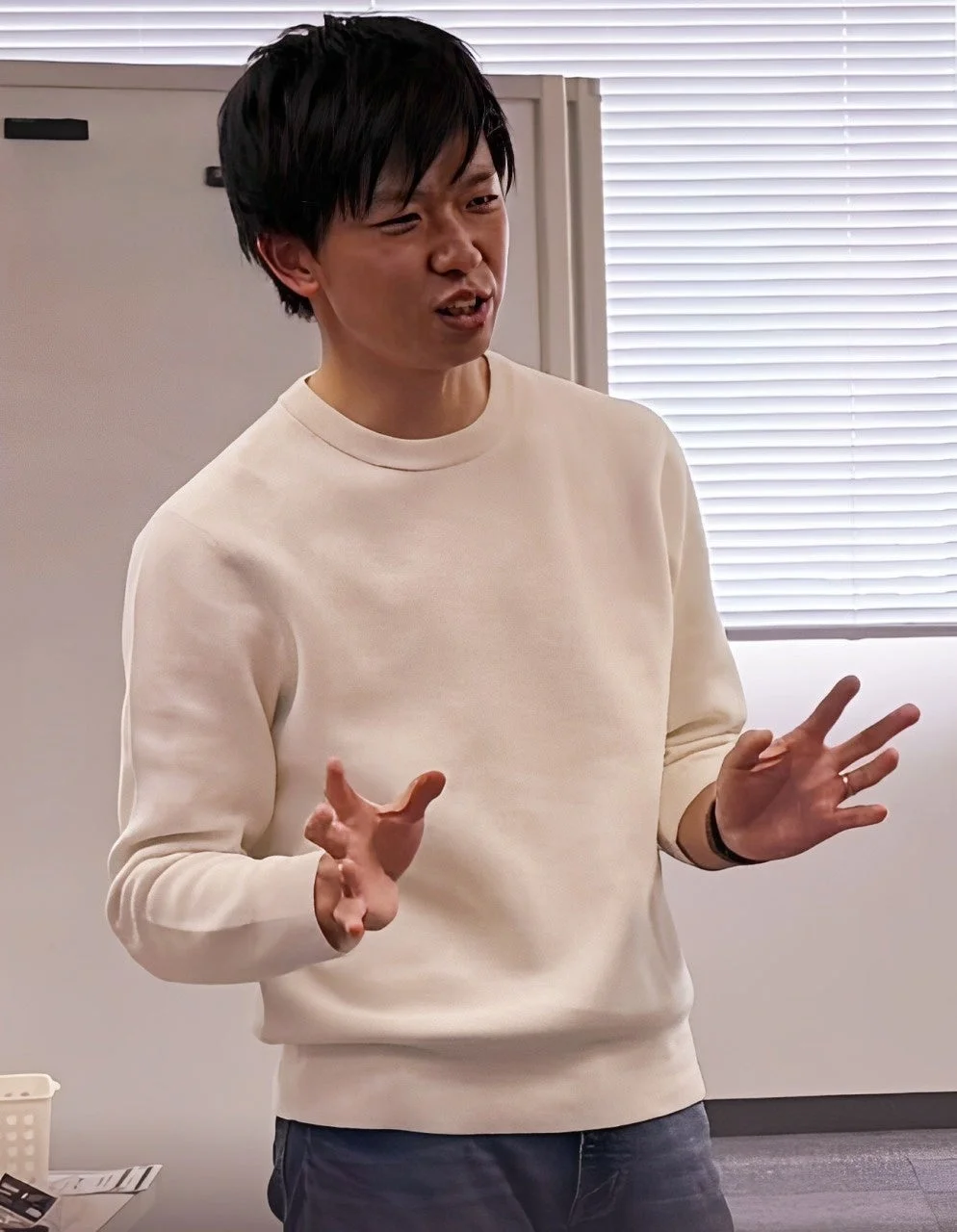 金海俊氏のポートレート