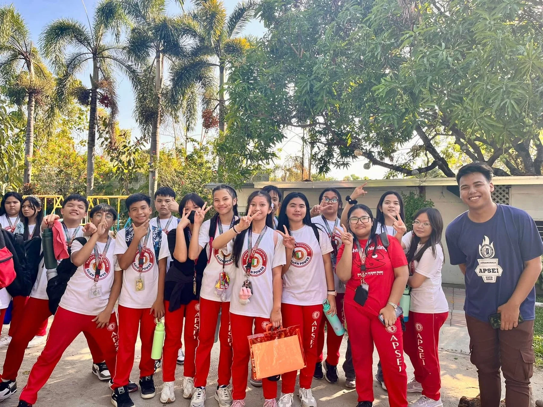 APSEの学生グループ