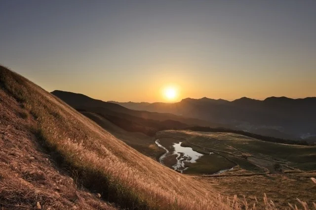 曽爾高原の夕焼け