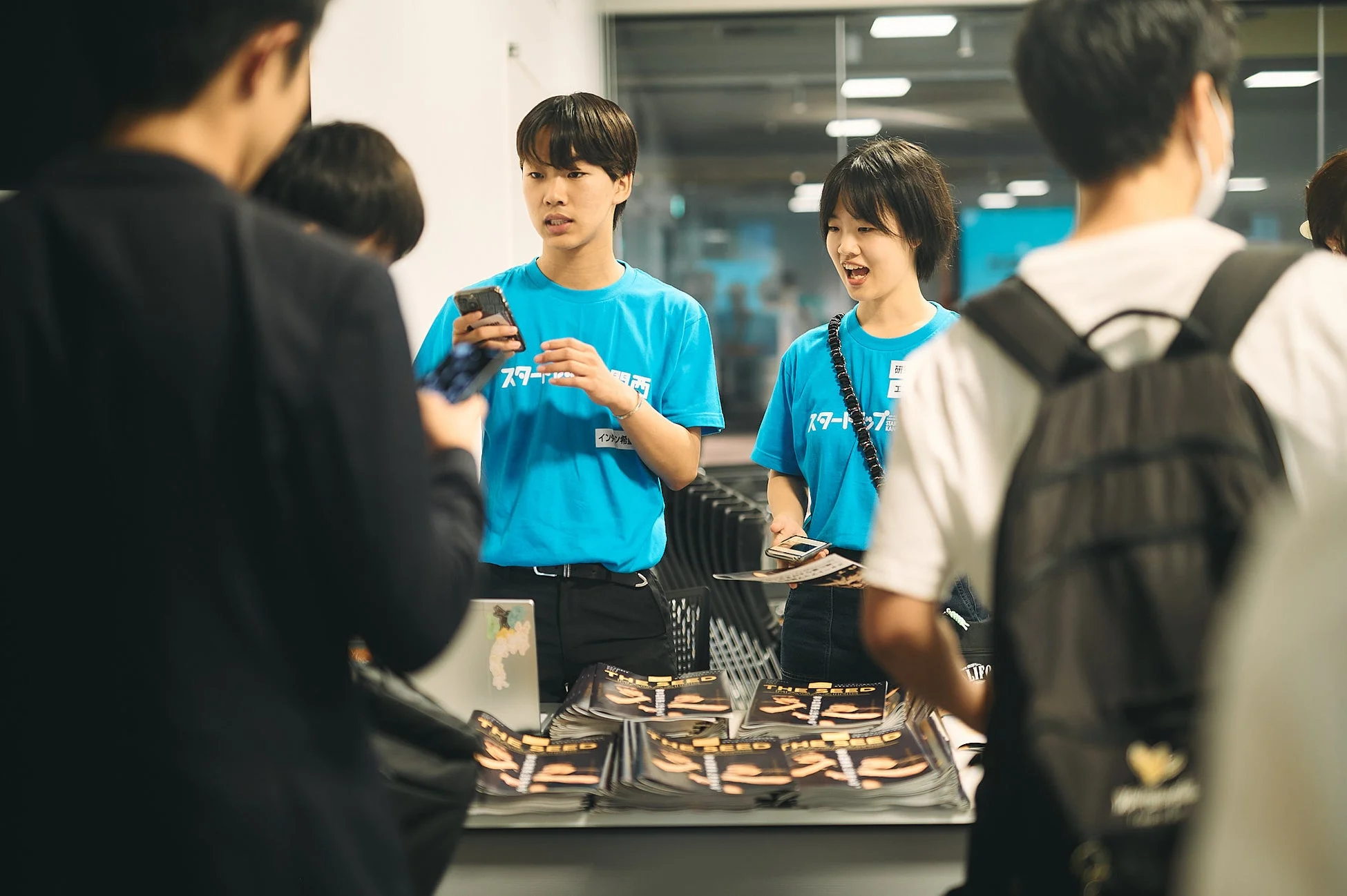 イベント受付の様子
