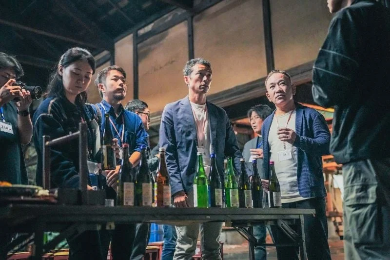 日本酒テイスティングイベントの様子