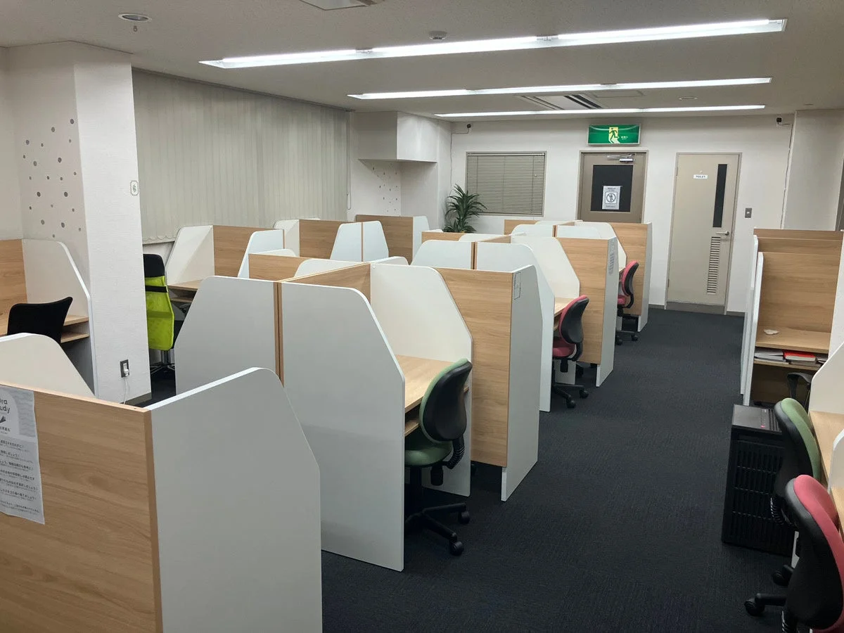 座席ブース全体