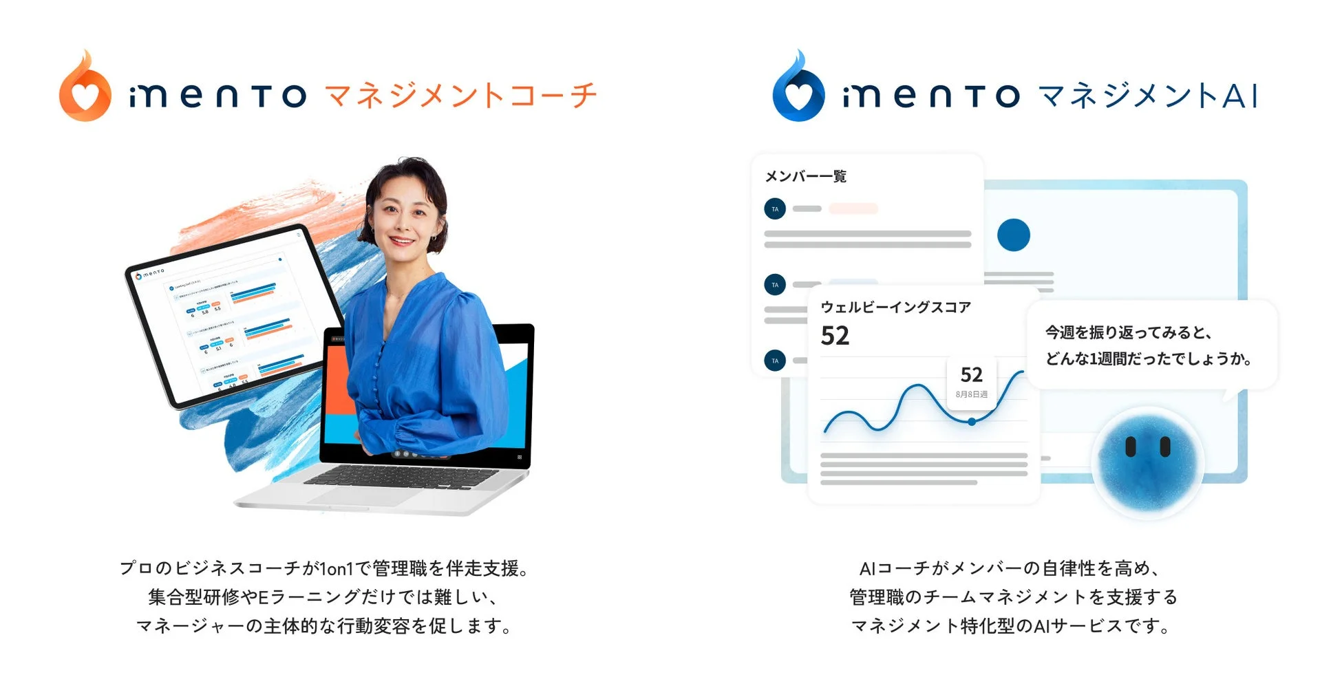 マネジメントサクセスプラットフォーム「mento」