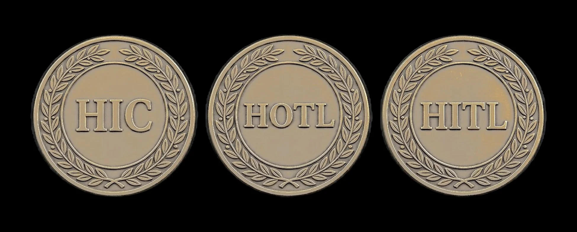 HIC HOTL HITLメダル