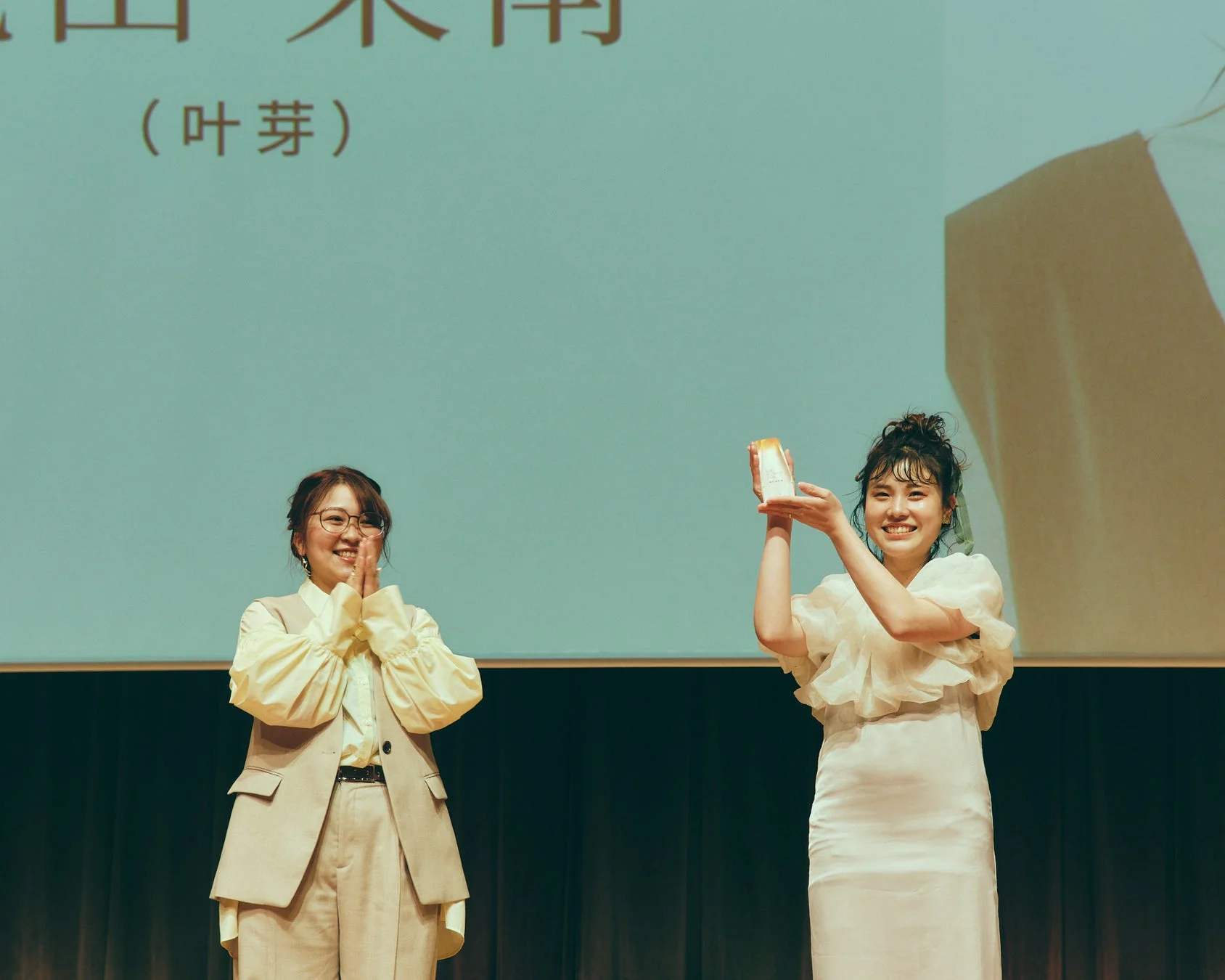 亀田果南さんのプレゼンテーション