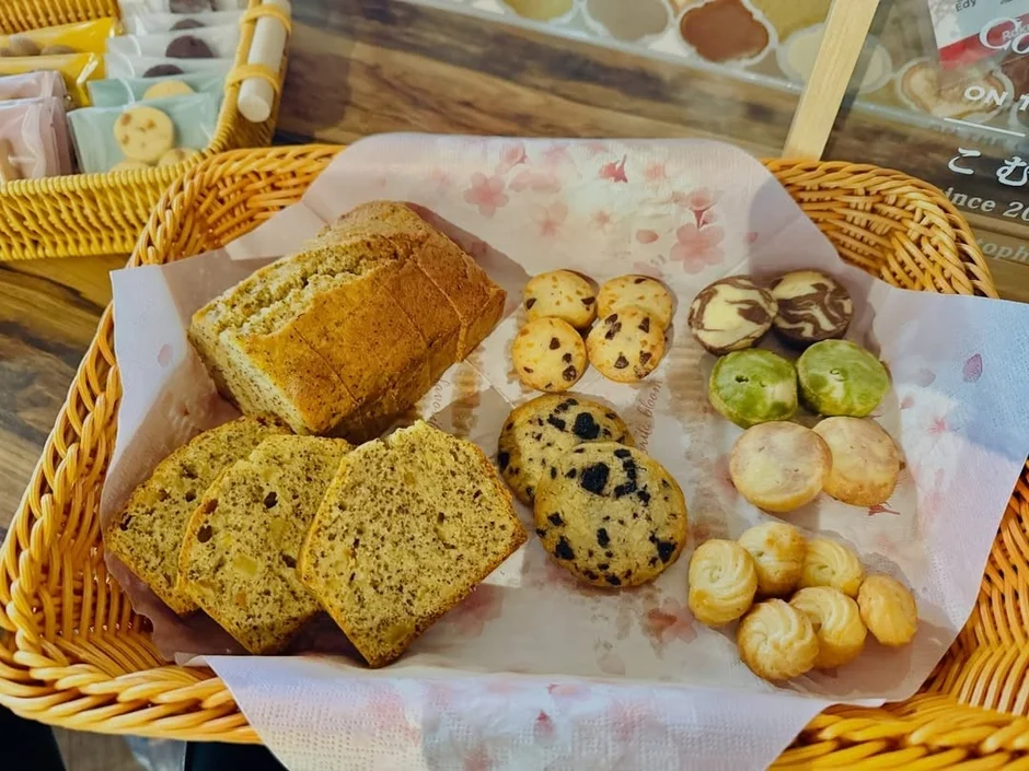 焼き菓子の盛り合わせ