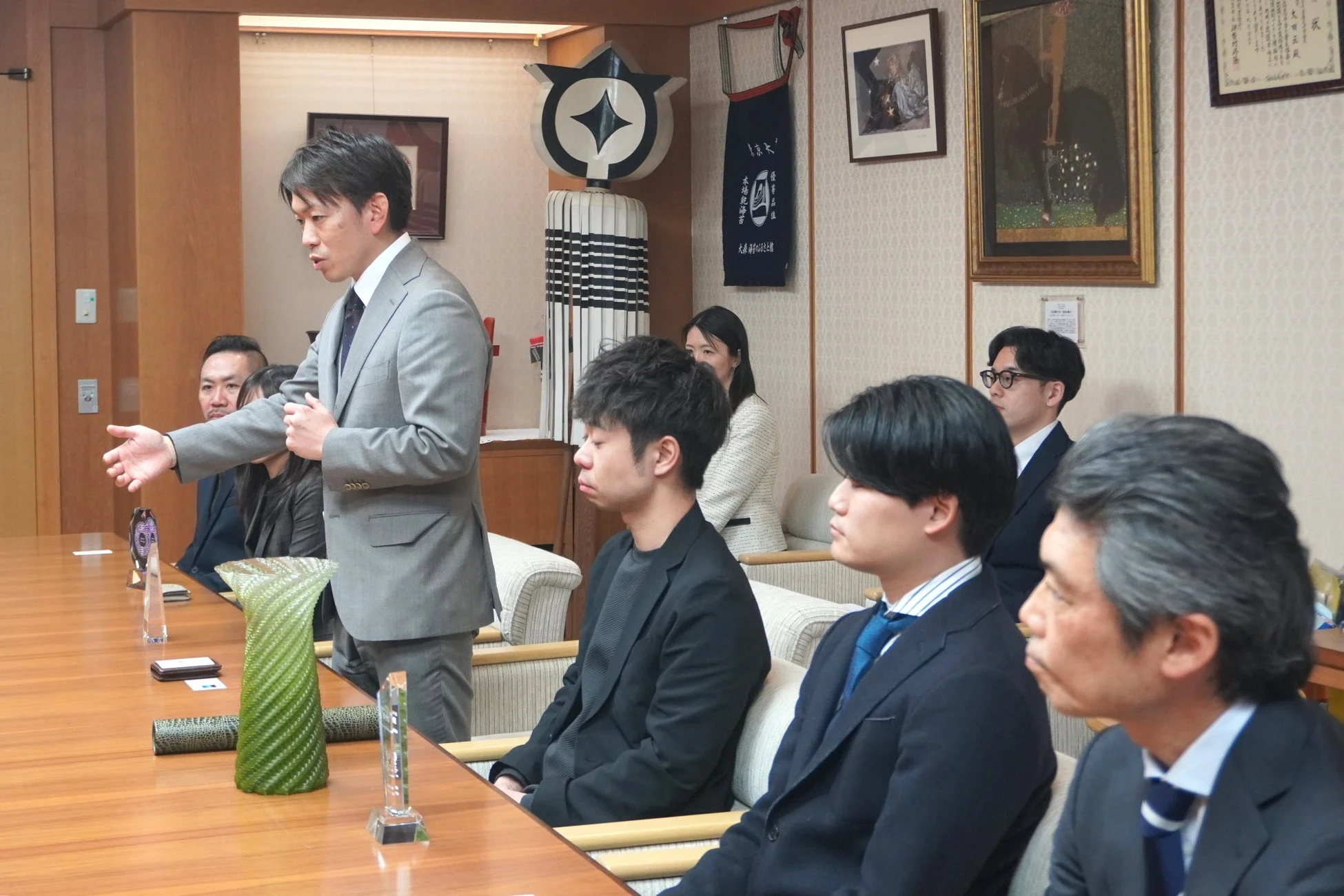 プレゼンテーションの様子