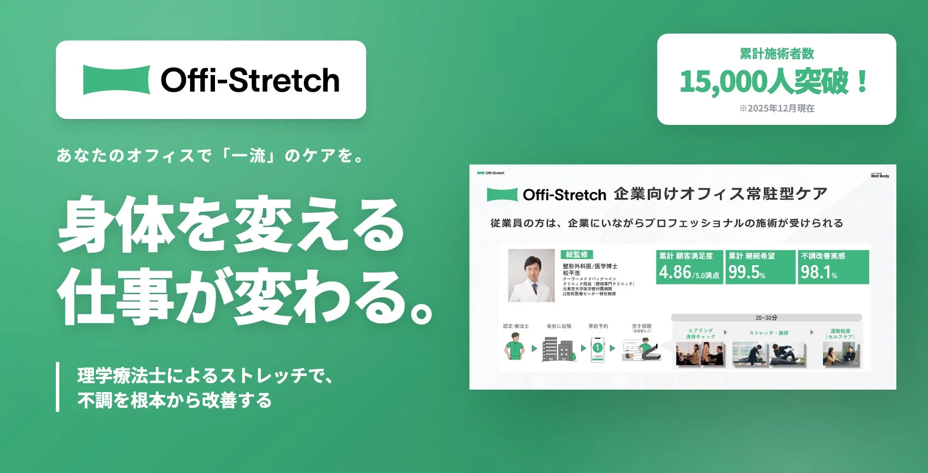 Offi-Stretchのサービス紹介