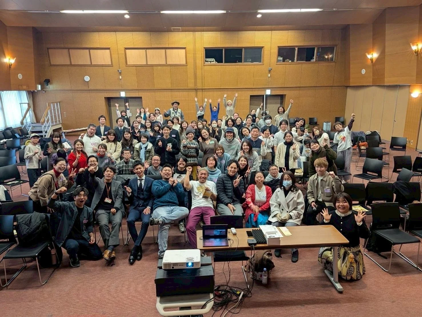 イベント後の集合写真