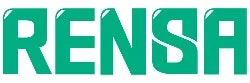 「RENSA」という文字が緑色で描かれたロゴ画像です。文字には白いハイライトが施され、スタイリッシュなデザインが特徴です。
