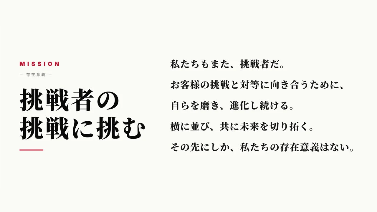 MISSION: 挑戦者の挑戦に挑む