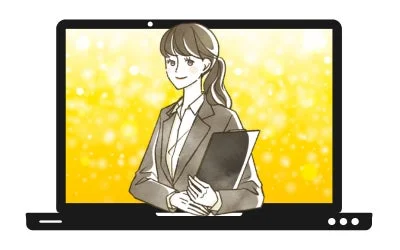 スタッフのイラスト