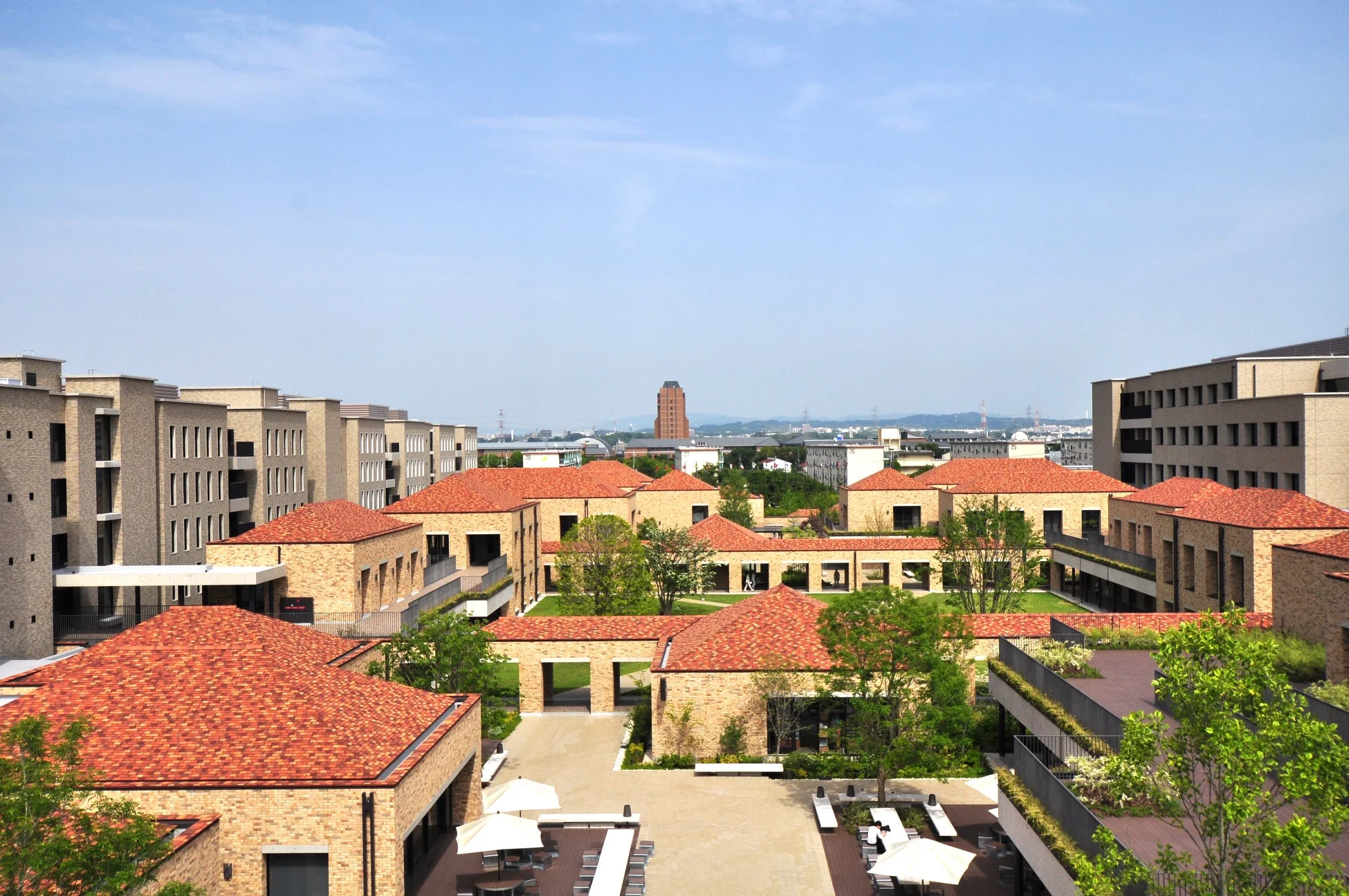 関西外国語大学のキャンパス風景