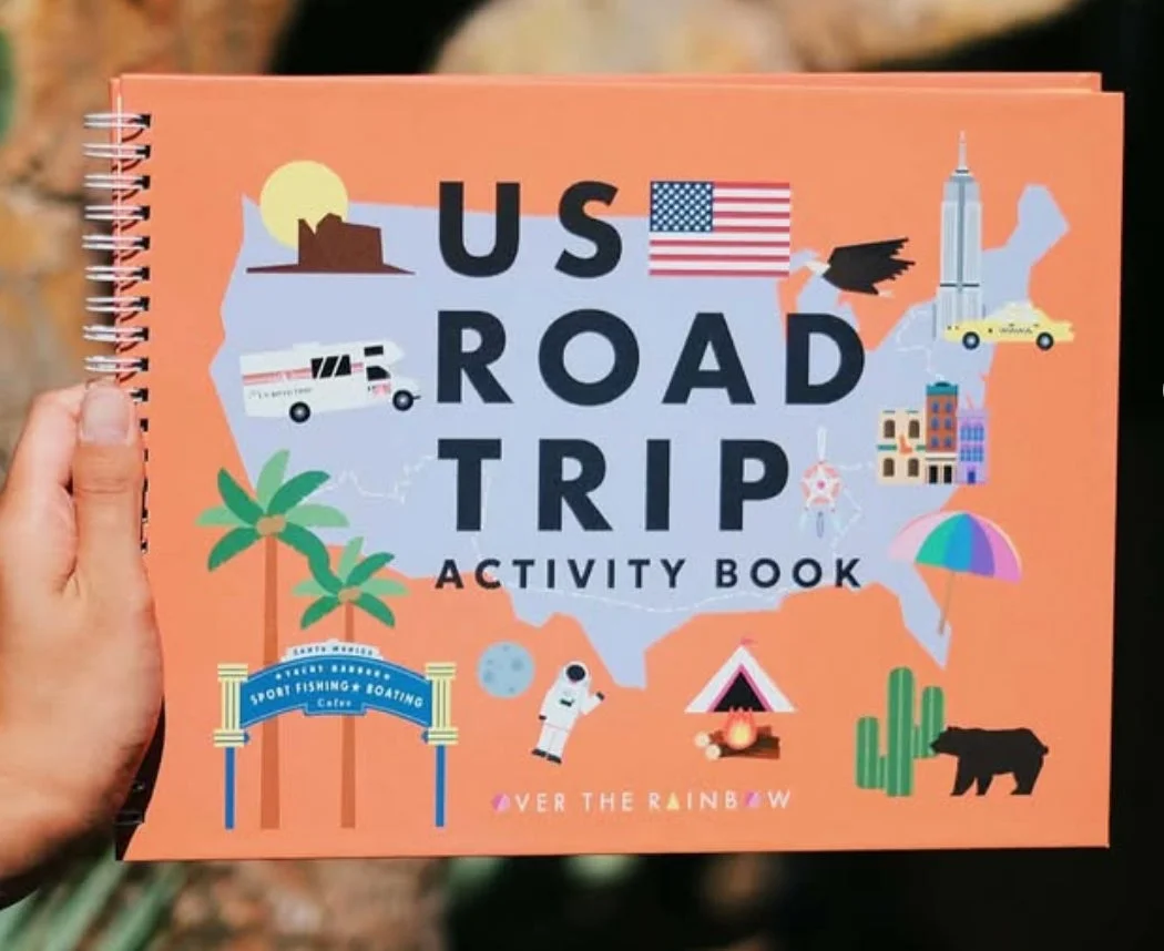 US ROAD TRIP ACTIVITY BOOKの表紙