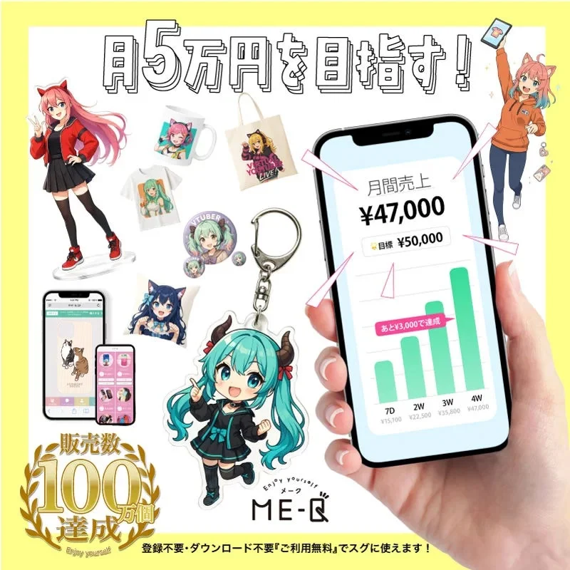 ME-Qの副業支援広告