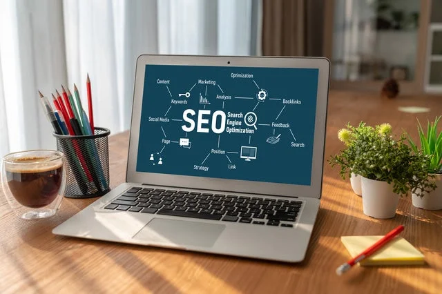 ノートパソコンのSEO画面