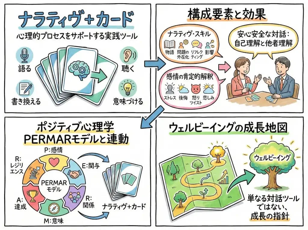 ナラティヴ+カードの心理的プロセス