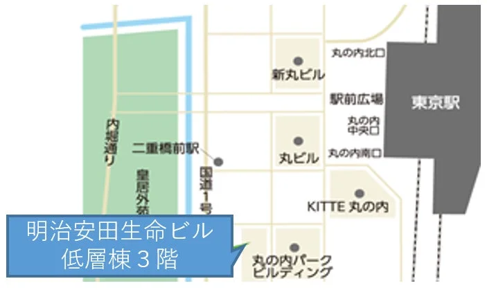 東京駅周辺の地図