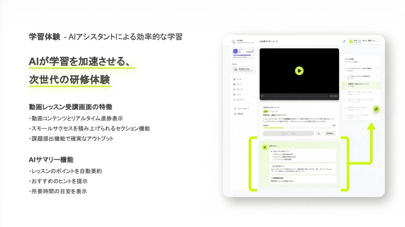 AIアシスタントによる効率的な学習