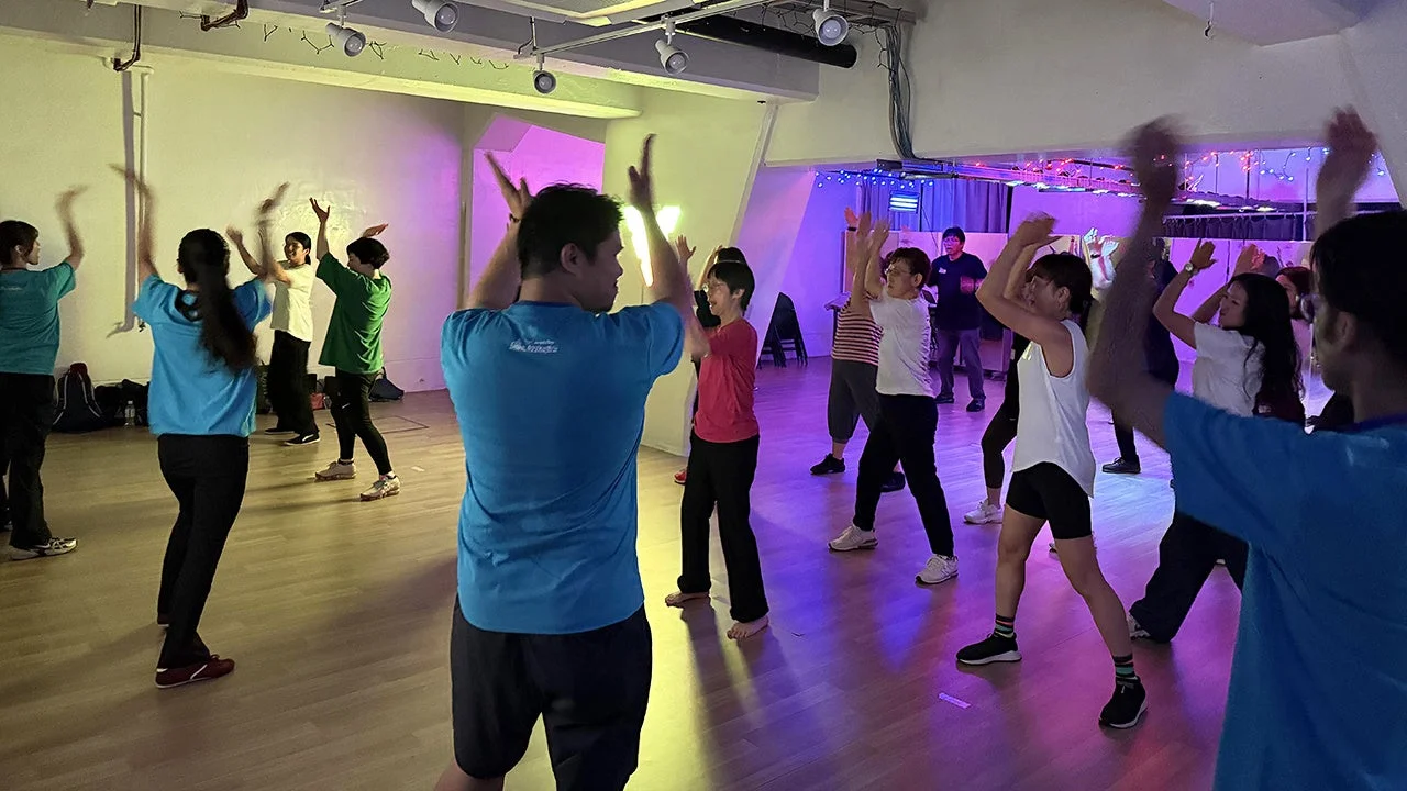 活気あるZUMBAの様子