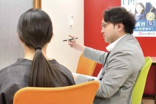 個別指導の様子