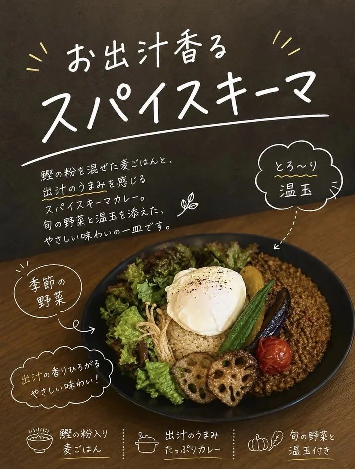 スパイスキーマカレー