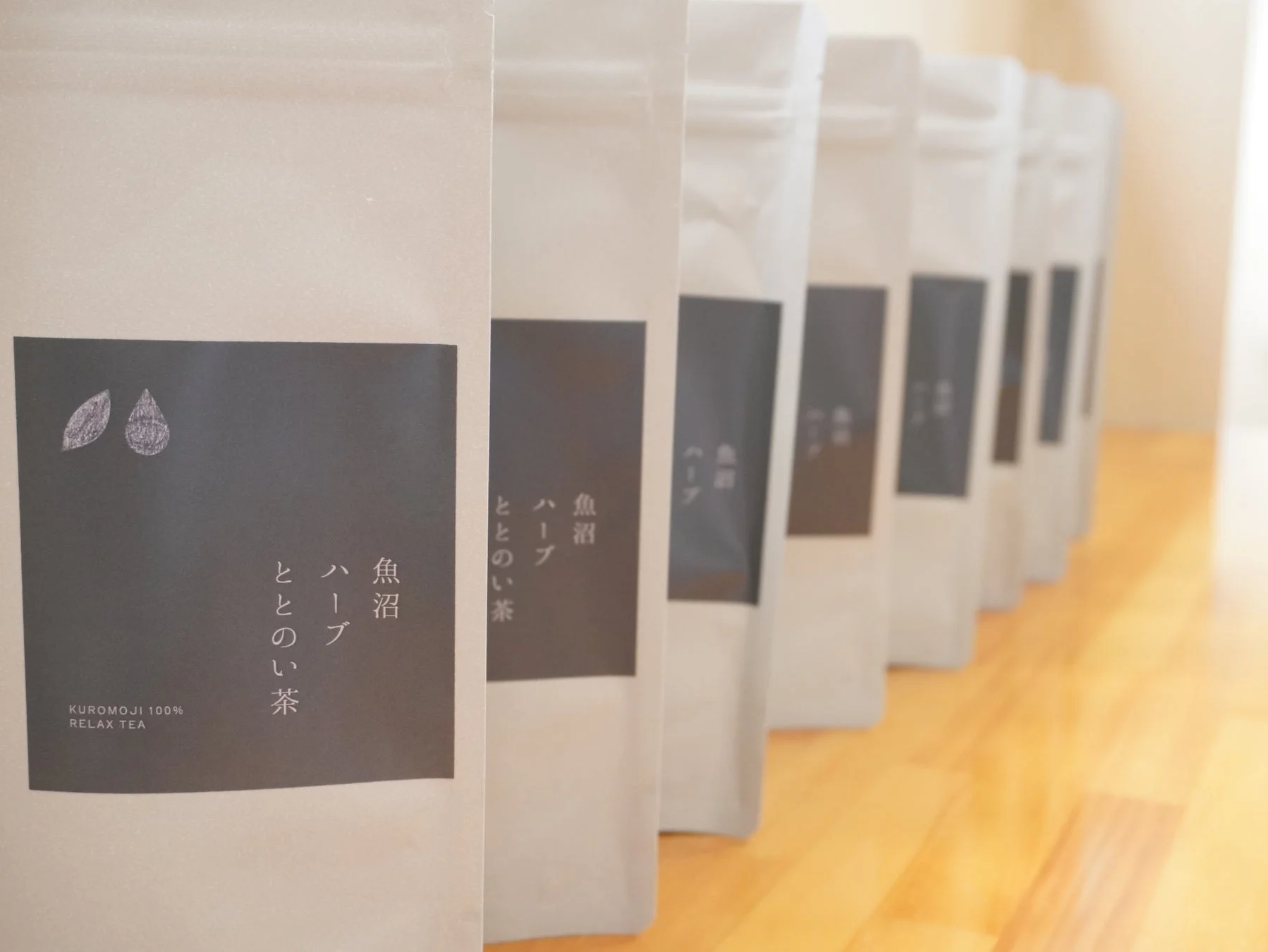 整然と並べられた「ととのい茶」