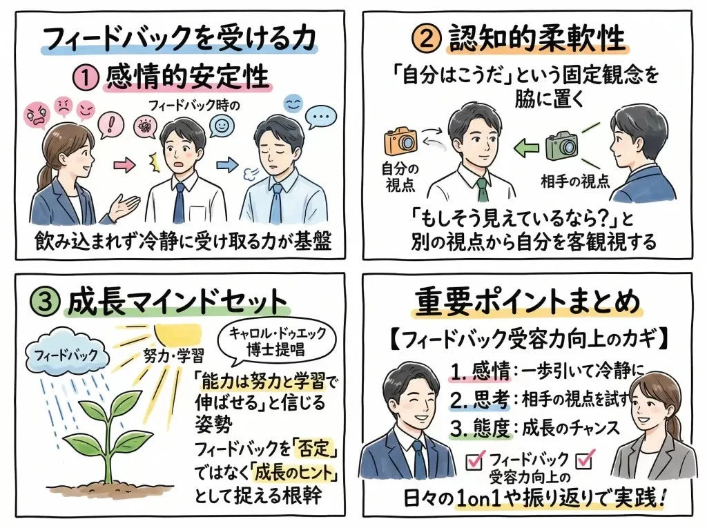 フィードバックを受ける力