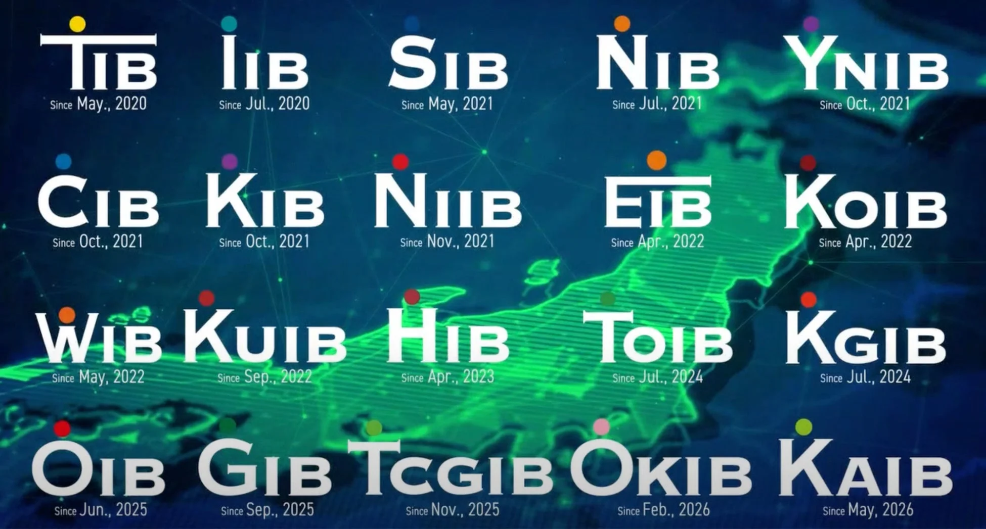 イノベーションベースの日本地図