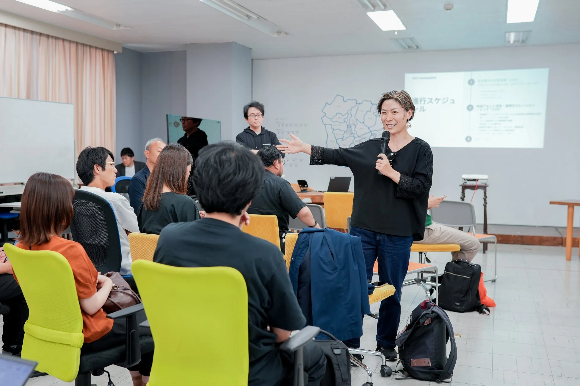 プレゼンテーションの様子