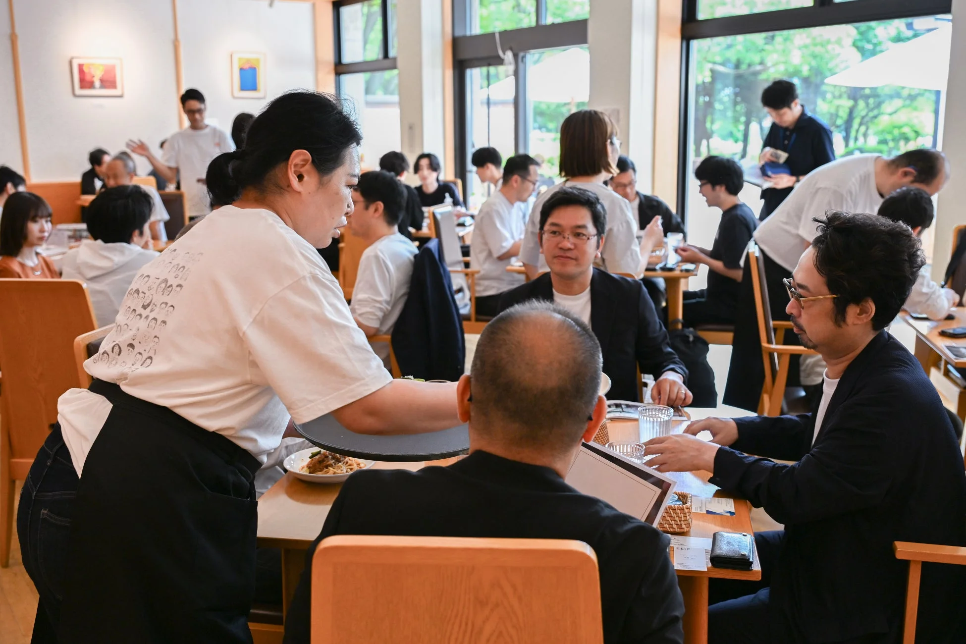 カフェ内の様子