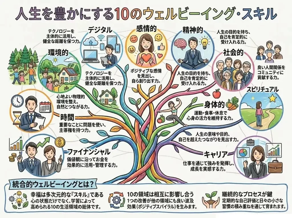 人生を豊かにする10のウェルビーイング・スキル