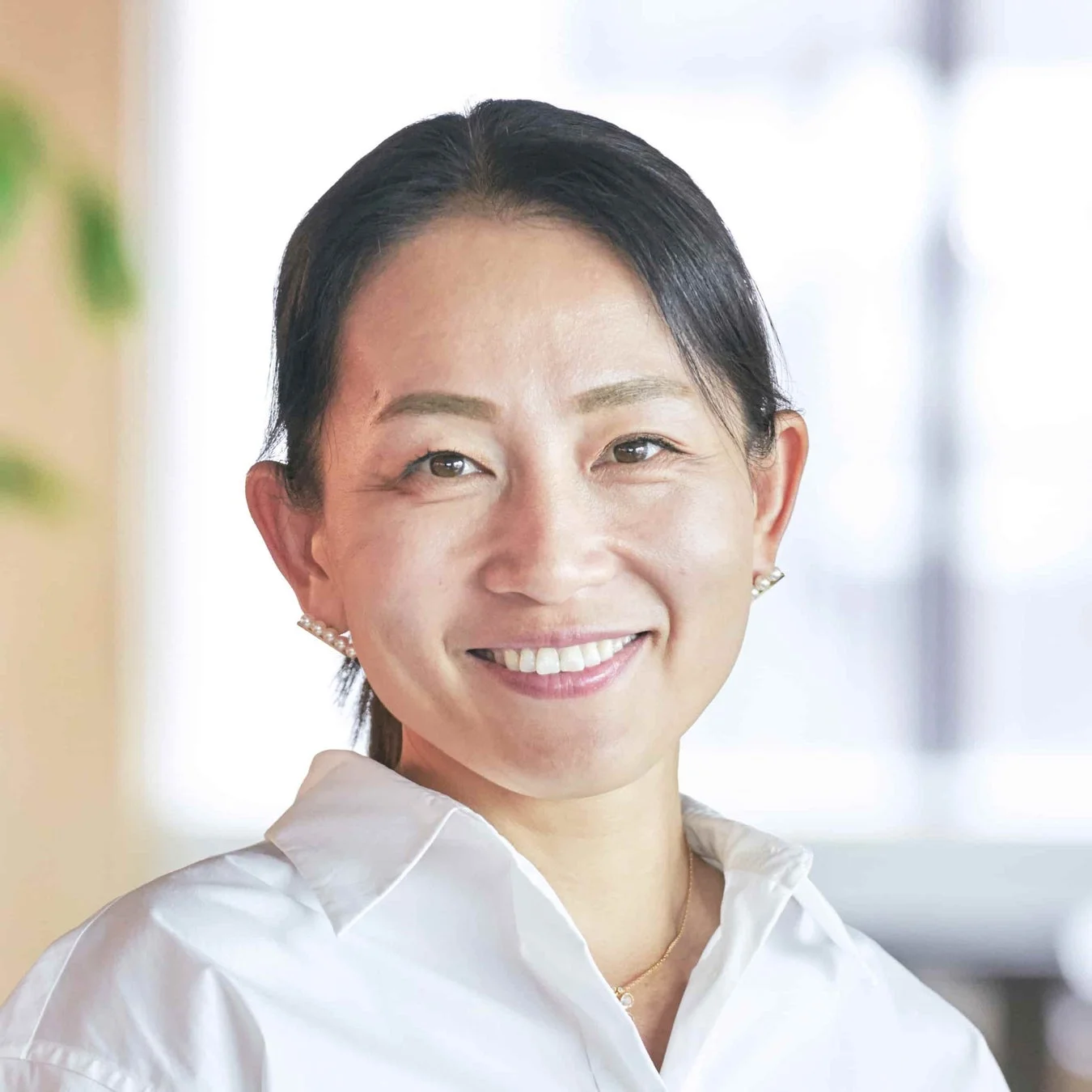 端羽英子氏のポートレート