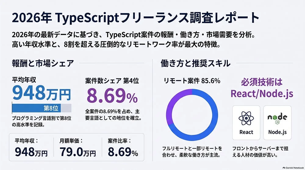 TypeScriptフリーランス調査レポート