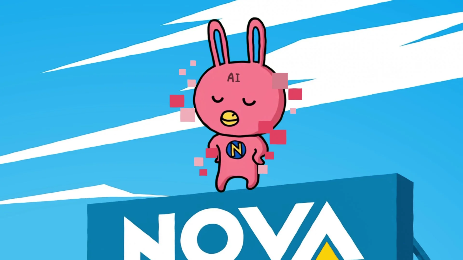AI NOVAうさぎのイラスト