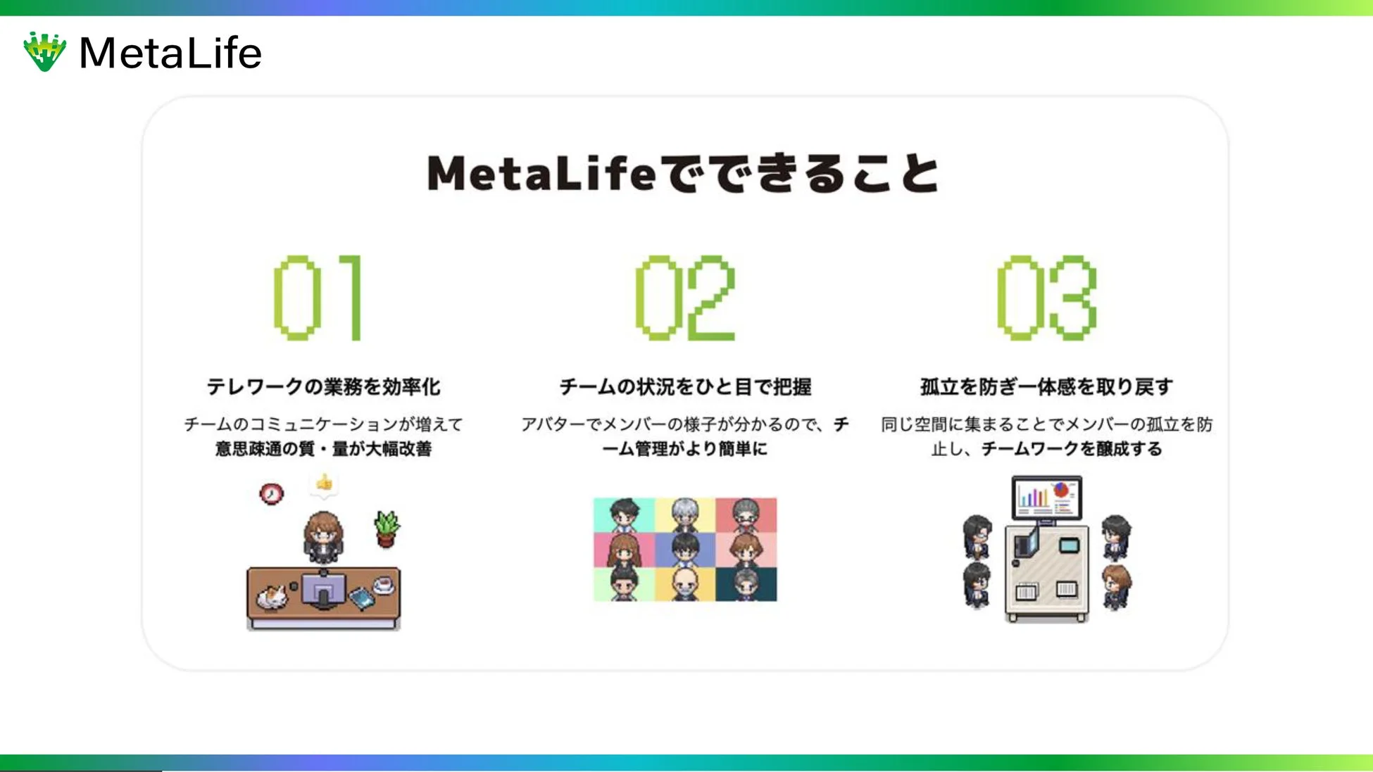 MetaLifeでできること