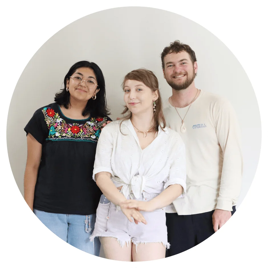 3人のポートレート