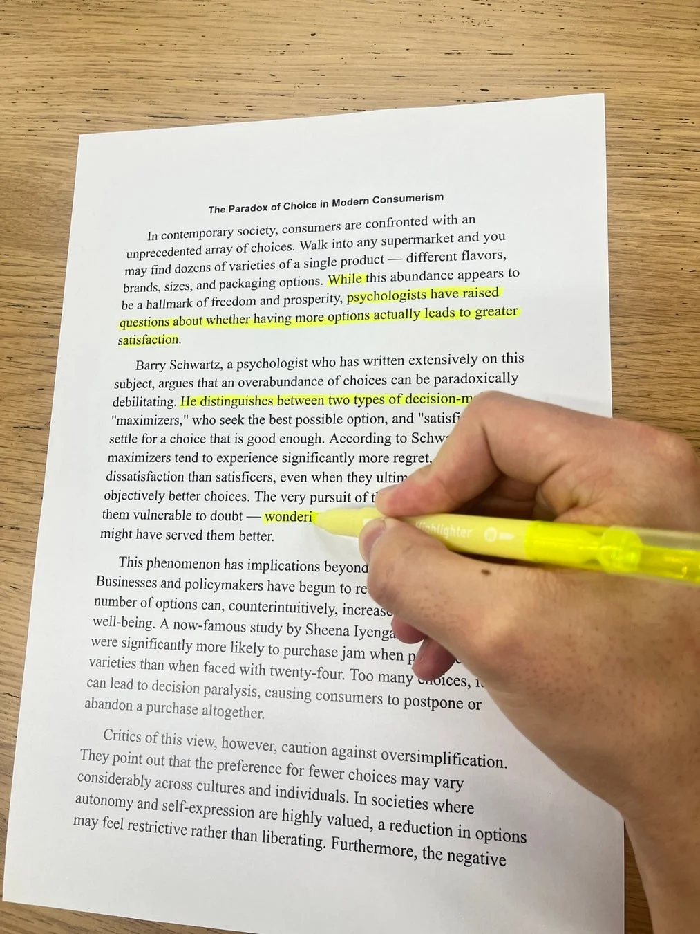 根拠マーク法のイメージ、文書ハイライト